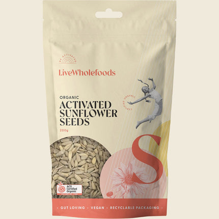 Live Wholefoods Organic Activated Sunflower Seeds