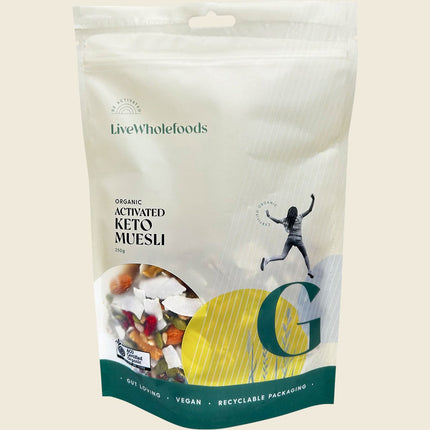 Live Wholefoods Organic Activated Keto Muesli 250g