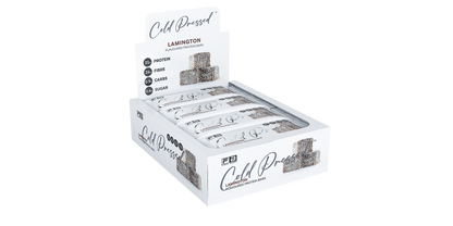 Fibre Boost Cold Pressed Lamington flavoured Protein Bar