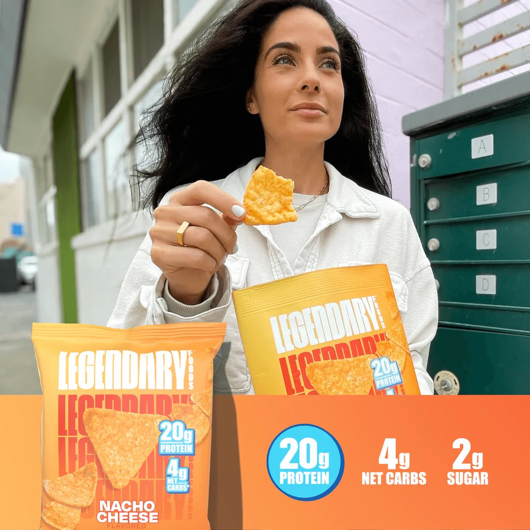 Popped Protein Chips