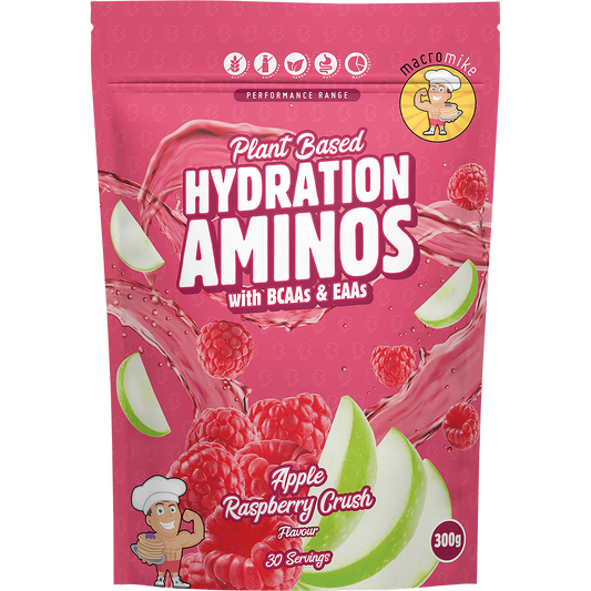 Plant Based Hydration Aminos Apple Raspberry Crush