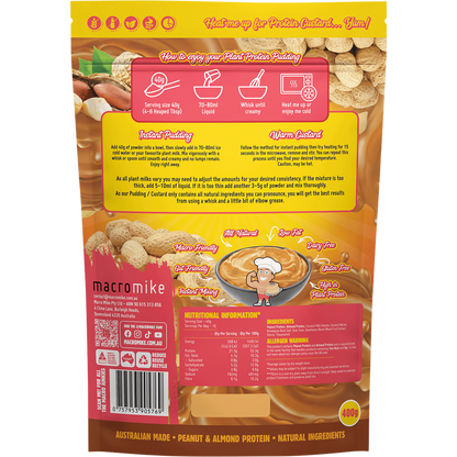 Plant Protein Pudding Choc Peanut Truffle Fudge