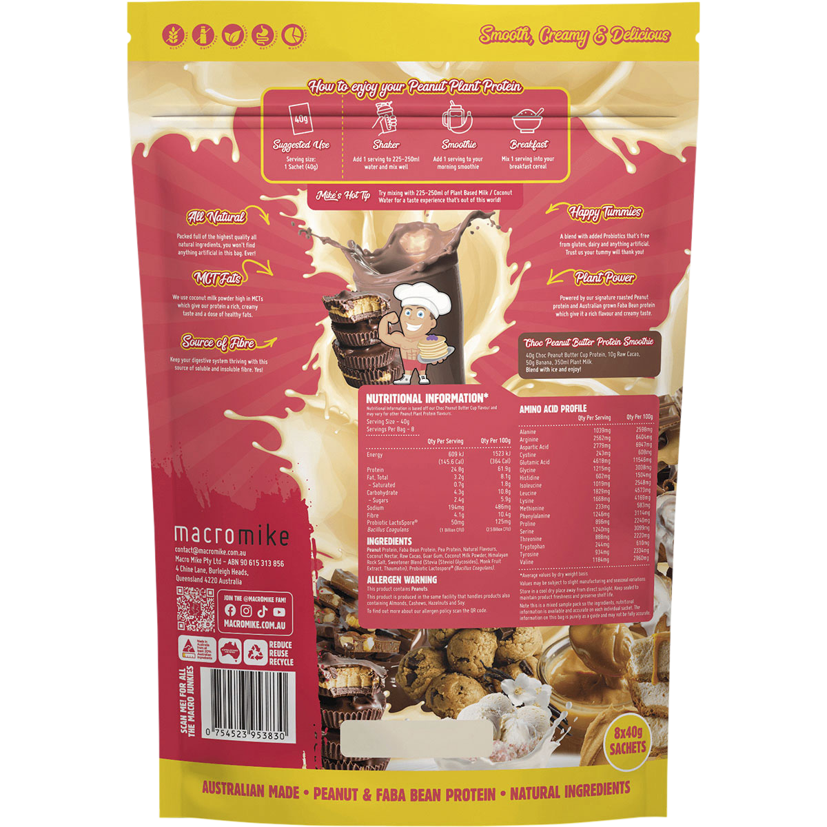 Peanut Plant Protein Sample Pack