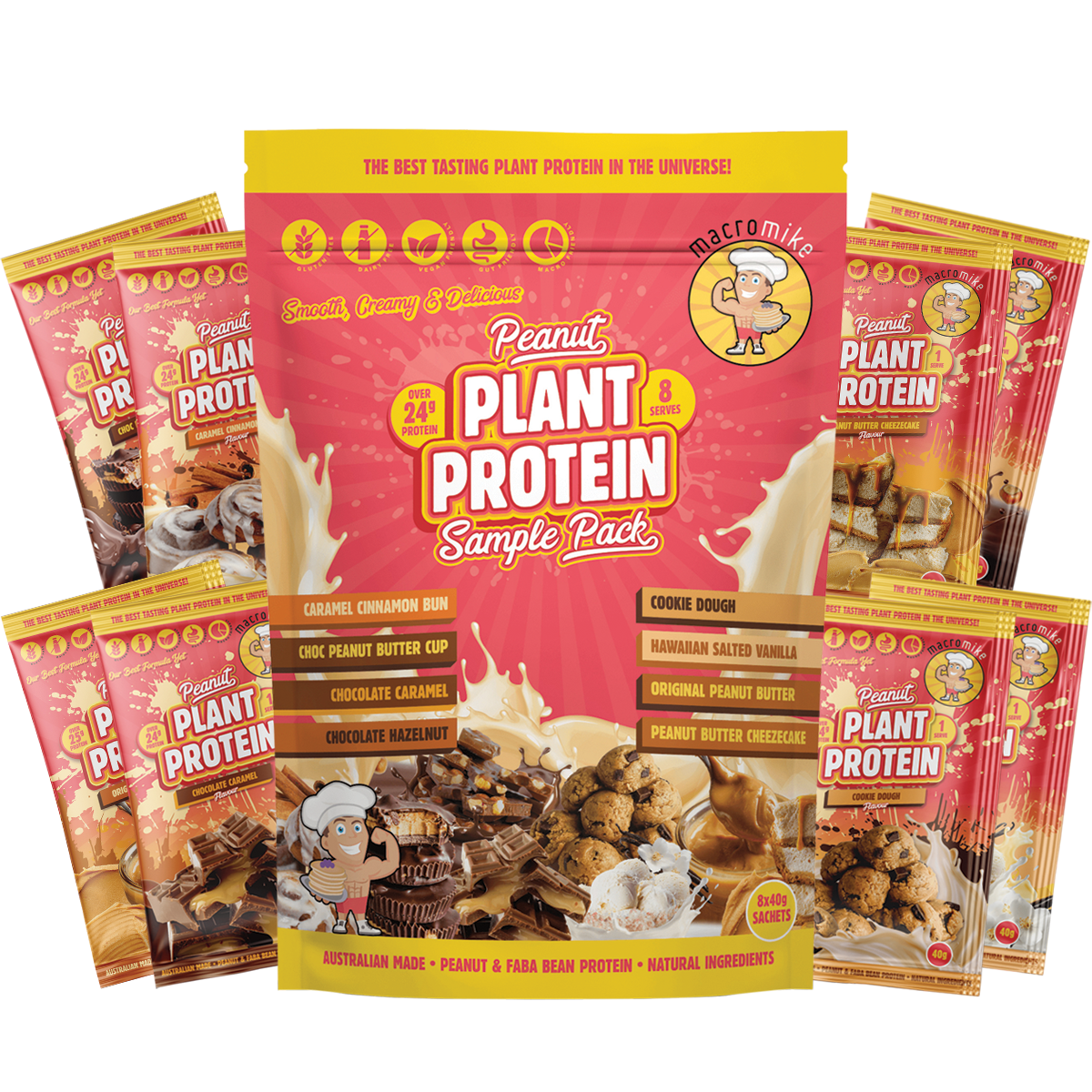 Peanut Plant Protein Sample Pack