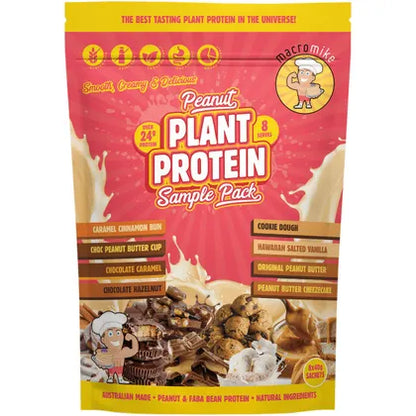 Macro Mike Peanut Plant Protein Sample Pack 8x40g