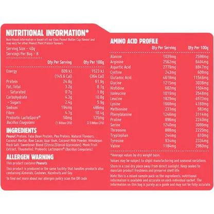 Macro Mike Peanut Plant Protein Sample Pack 8x40g