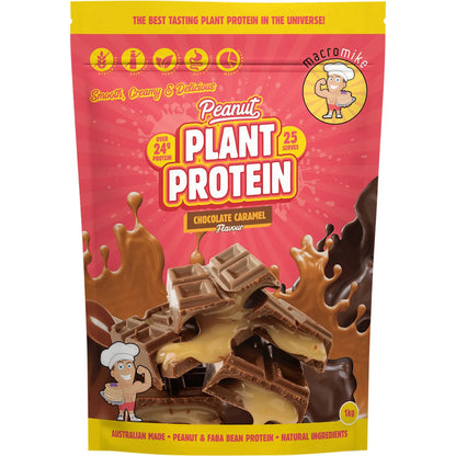 Macro Mike Peanut Plant Protein Chocolate Caramel
