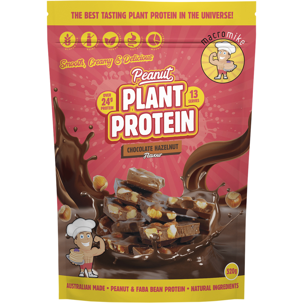 Peanut Plant Protein Chocolate Hazelnut