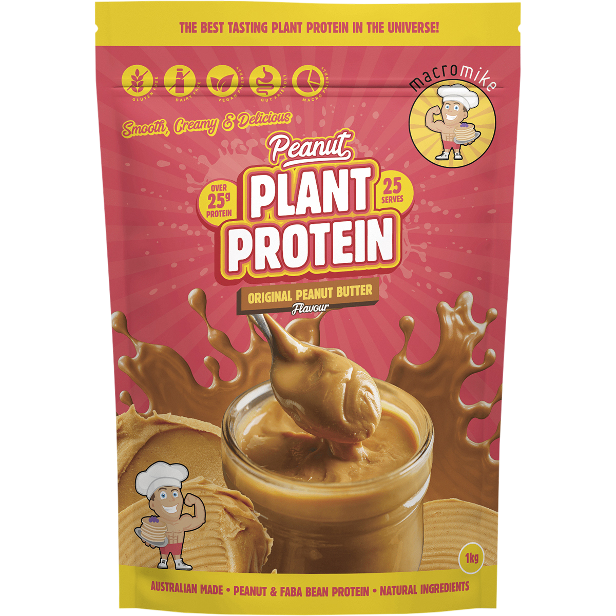 Peanut Plant Protein Original Peanut Butter