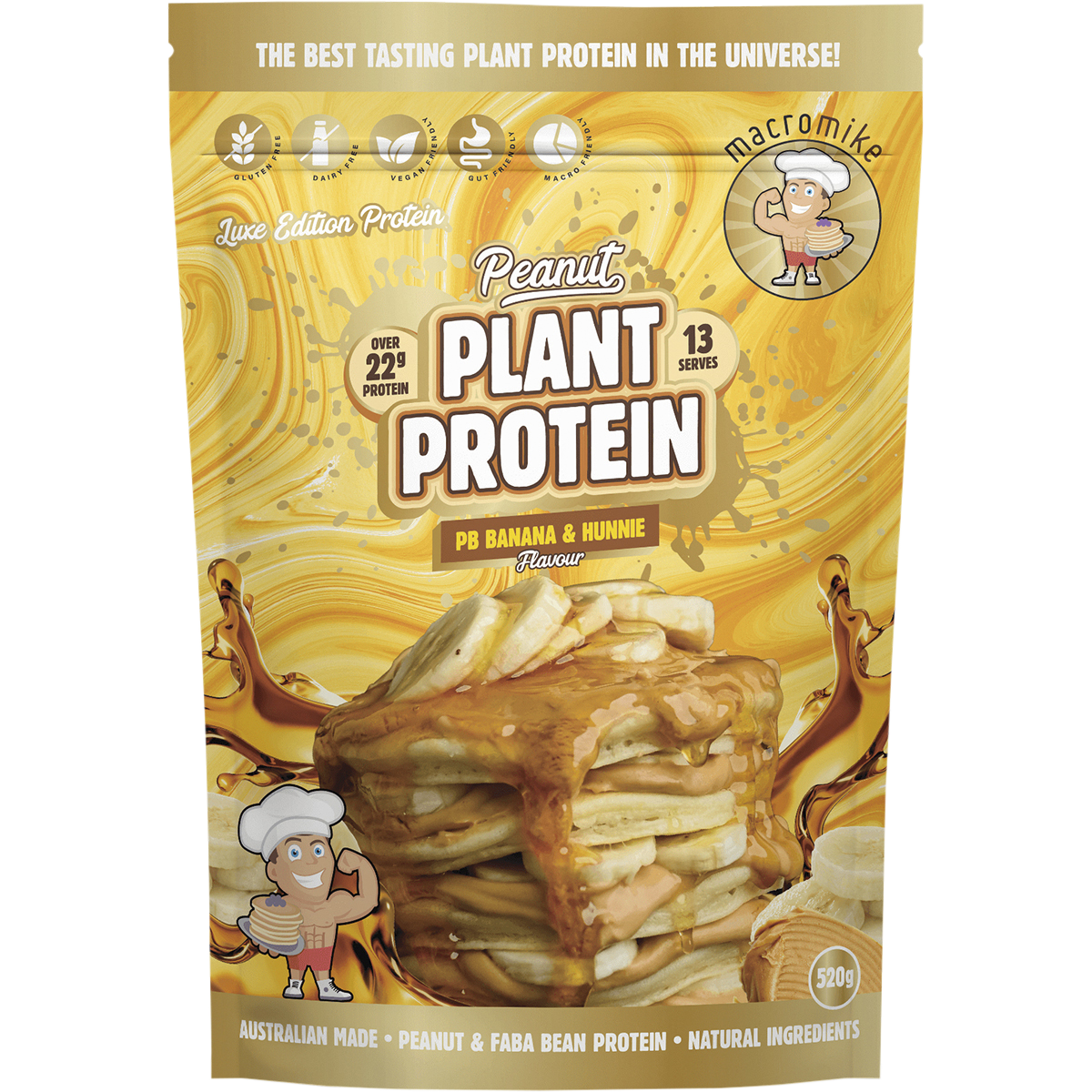 Peanut Plant Protein PB Banana & Hunnie