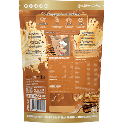 Peanut Plant Protein Peanut Butter Brittle