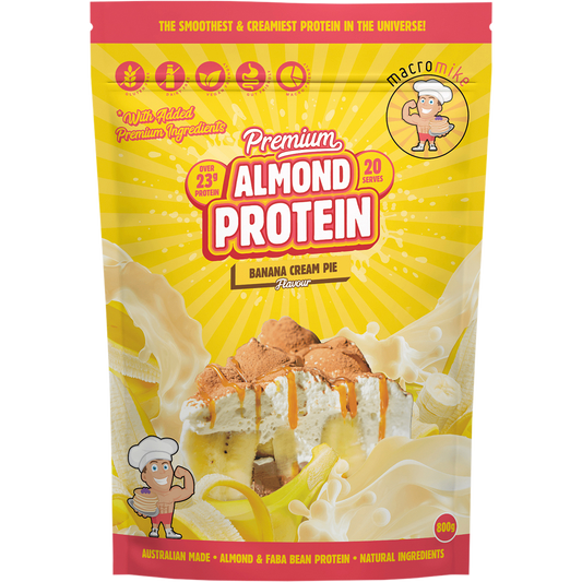 Premium Almond Protein Banana Cream Pie