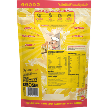 Premium Almond Protein Banana Cream Pie