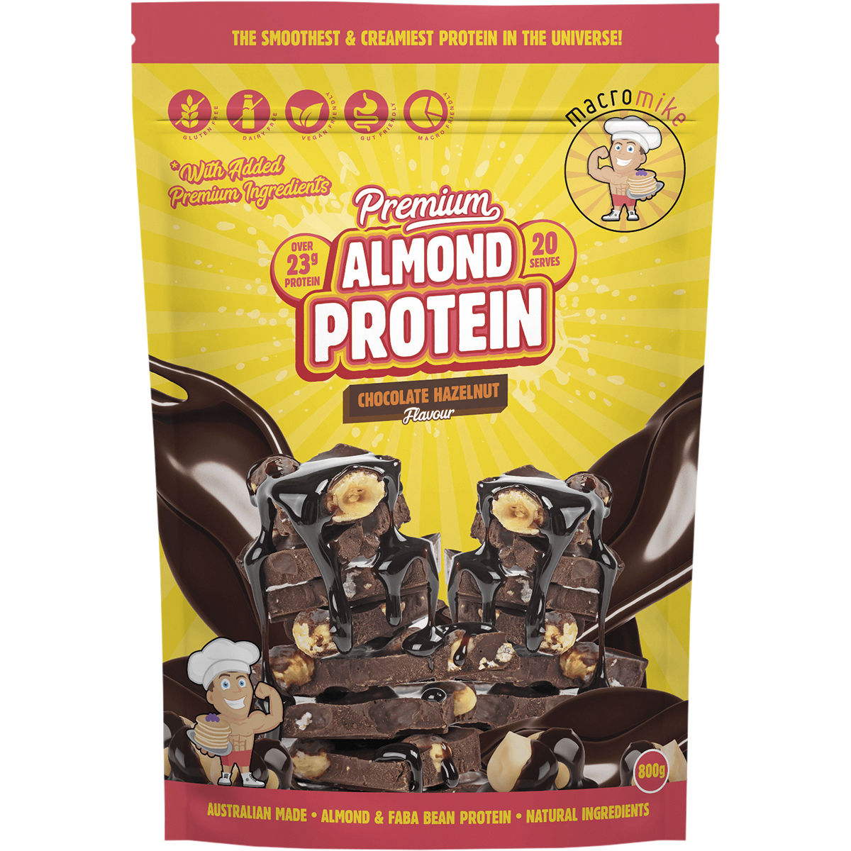 Premium Almond Protein Choc Hazelnut