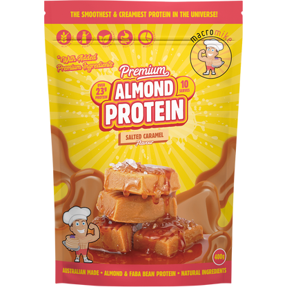 Premium Almond Protein Salted Caramel