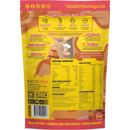 Macro Mike Premium Almond Protein Salted Caramel