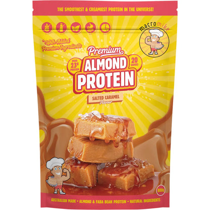 Macro Mike Premium Almond Protein Salted Caramel