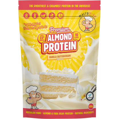 Premium Almond Protein Vanilla Buttercream