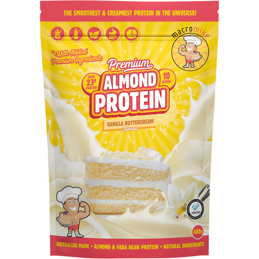 Premium Almond Protein Vanilla Buttercream