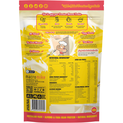 Premium Almond Protein Vanilla Buttercream