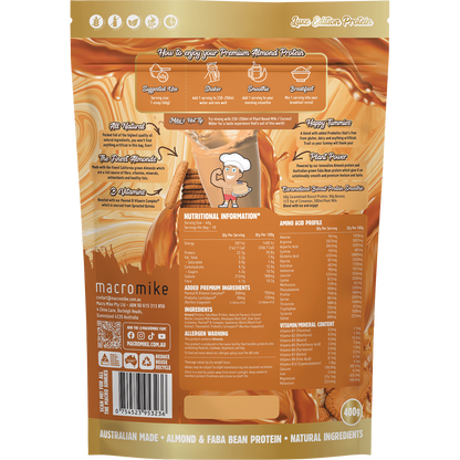 Premium Almond Protein Caramelised Biscuit