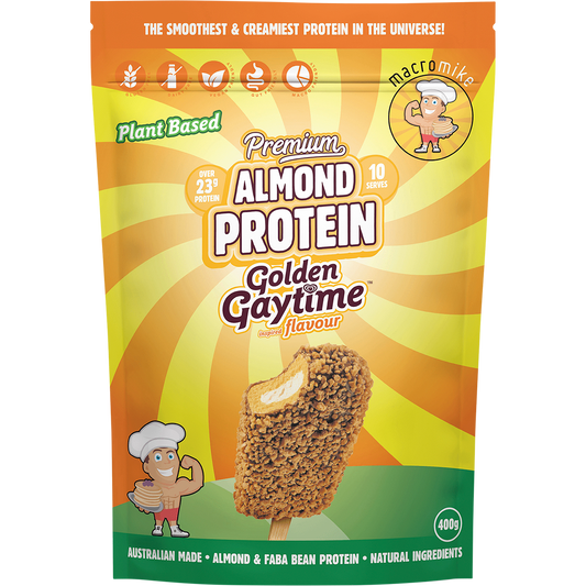 Premium Almond Protein Golden Gaytime