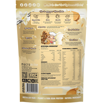 The Macro Shake Meal Replacement PB Vanilla Ice Cream