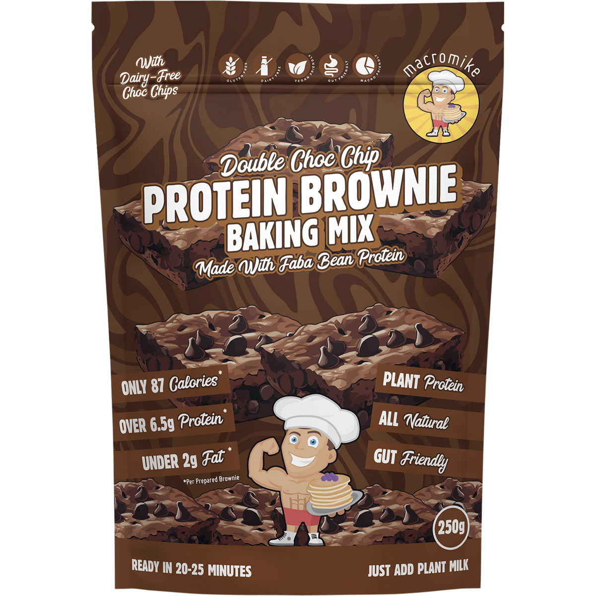 Protein Brownie Baking Mix Double Choc