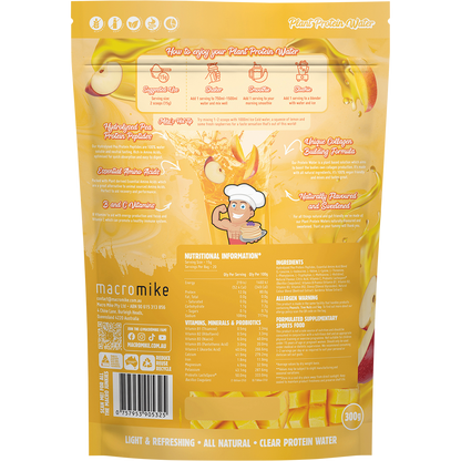 Plant Protein Water Apple & Mango