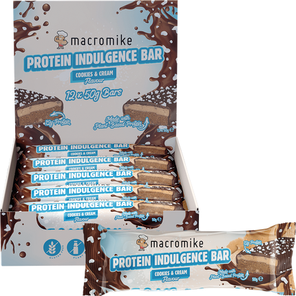 Protein Indulgence Bar Cookies & Cream - Product Range