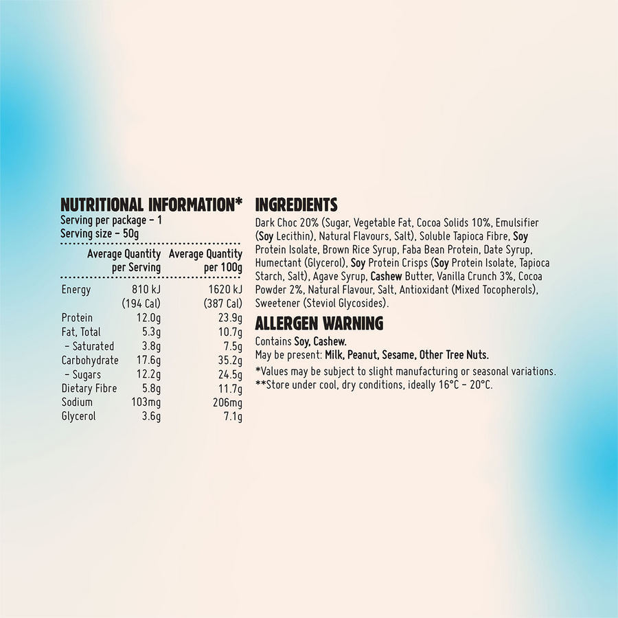 Protein Indulgence Bar Cookies & Cream - Single Serve