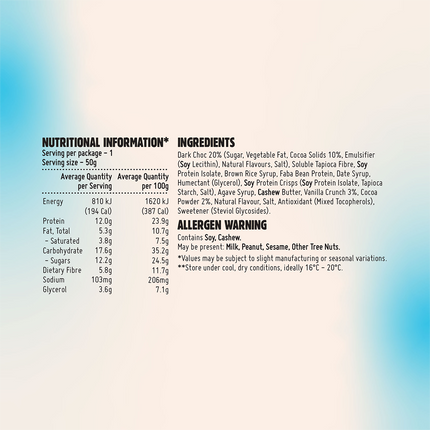 Protein Indulgence Bar Cookies & Cream - Single Serve