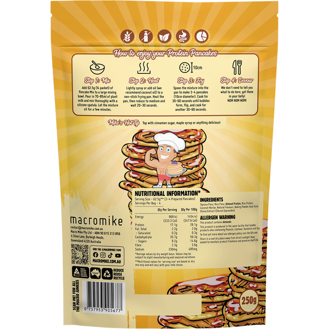 Protein Pancake Baking Mix Original