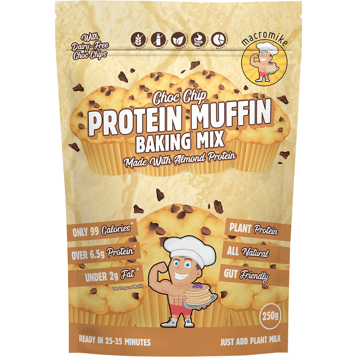 Protein Muffin Baking Mix Choc Chip