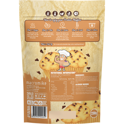 Protein Muffin Baking Mix Choc Chip