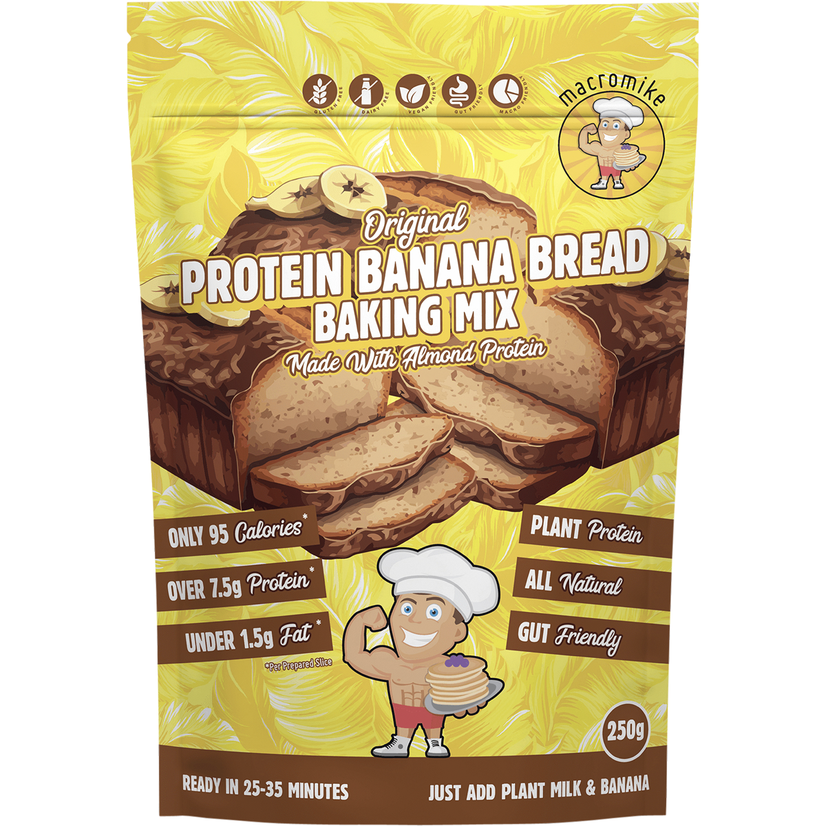 Protein Banana Bread Baking Mix