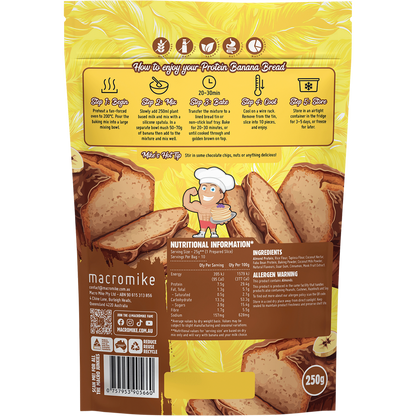 Protein Banana Bread Baking Mix