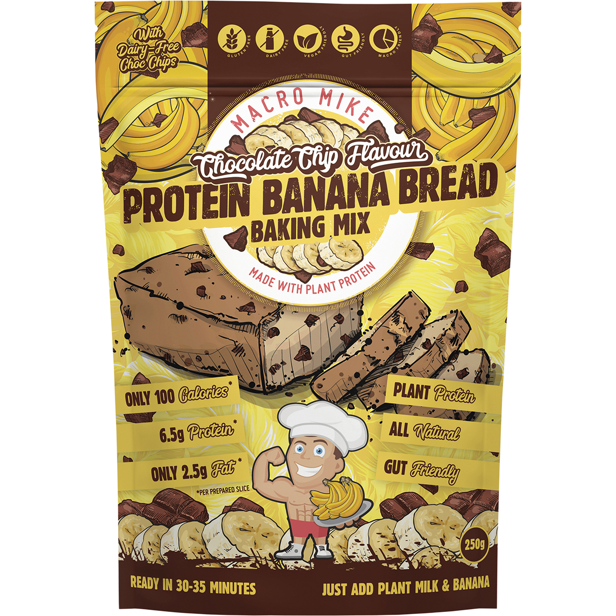 Protein Banana Bread Baking Mix Chocolate Chip