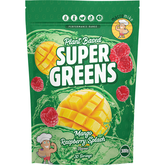 Super Greens Mango Raspberry Splash