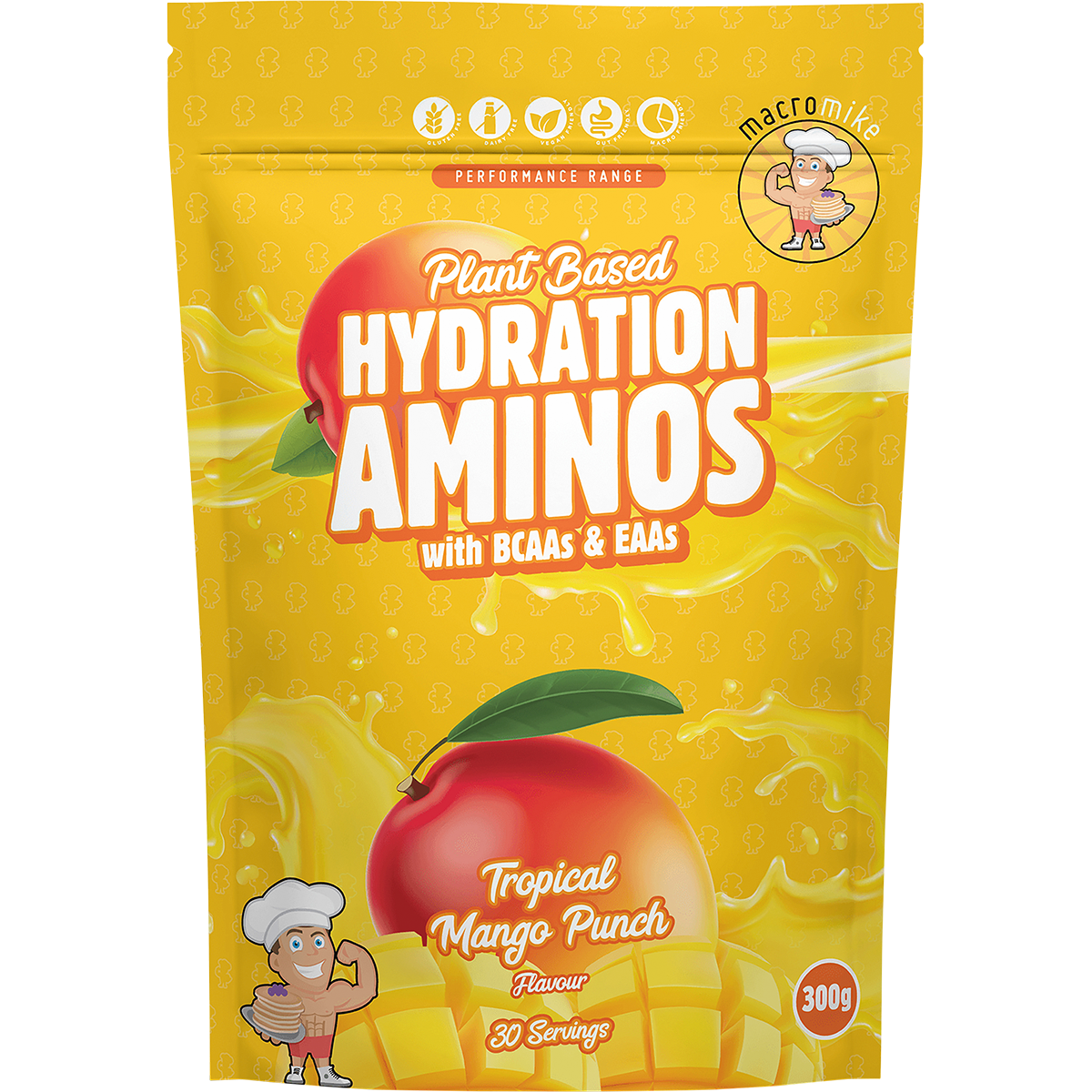 Plant Based Hydration Aminos Tropical Mango