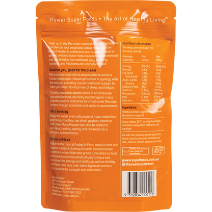 Maca Powder Certified Organic