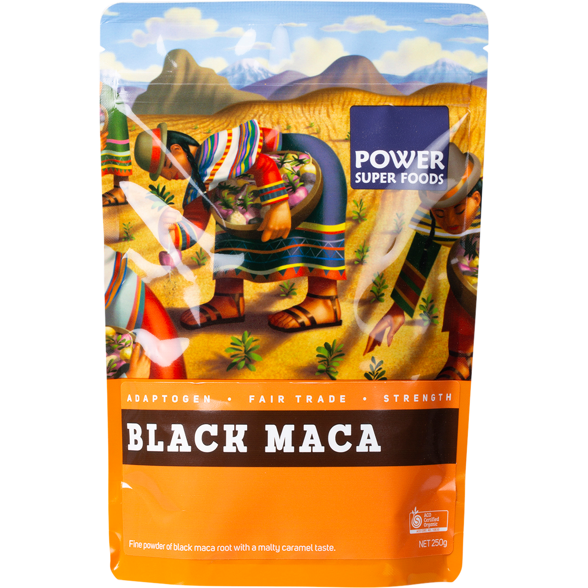 Black Maca Powder Certified Organic