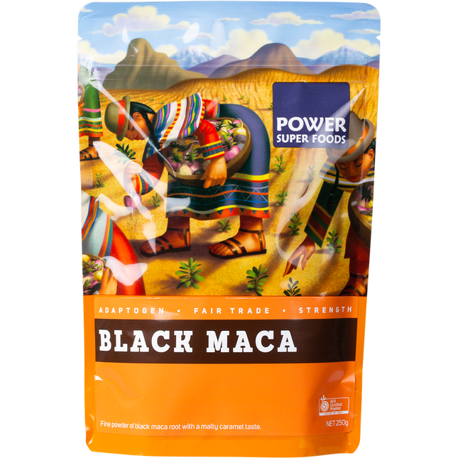 Black Maca Powder Certified Organic