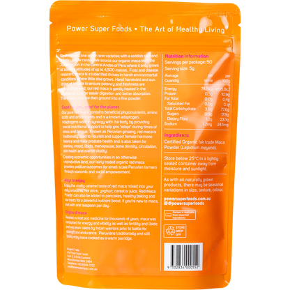 Red Maca Powder Certified Organic
