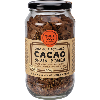 Cacao Brain Power Granola Organic & Activated