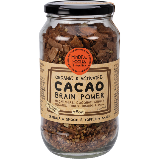 Cacao Brain Power Granola Organic & Activated