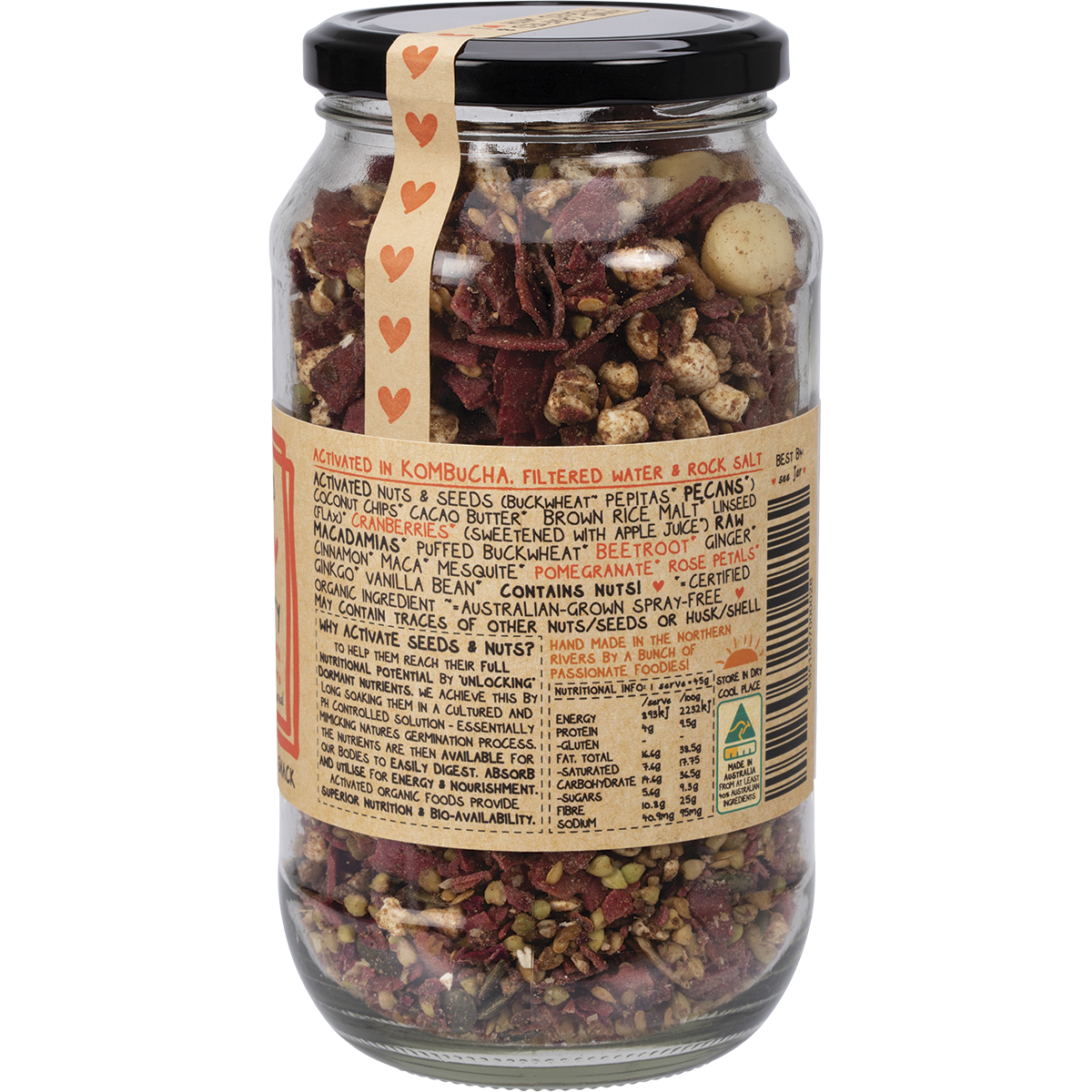 Eros Love & Vitality Granola Organic & Activated