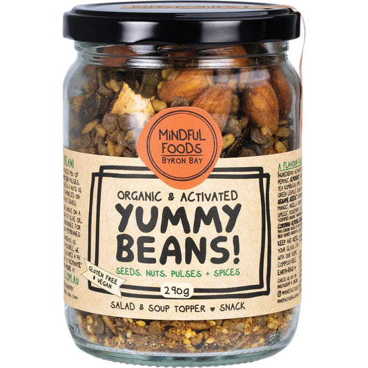 Mindful Foods Yummy Beans Organic & Activated 290g
