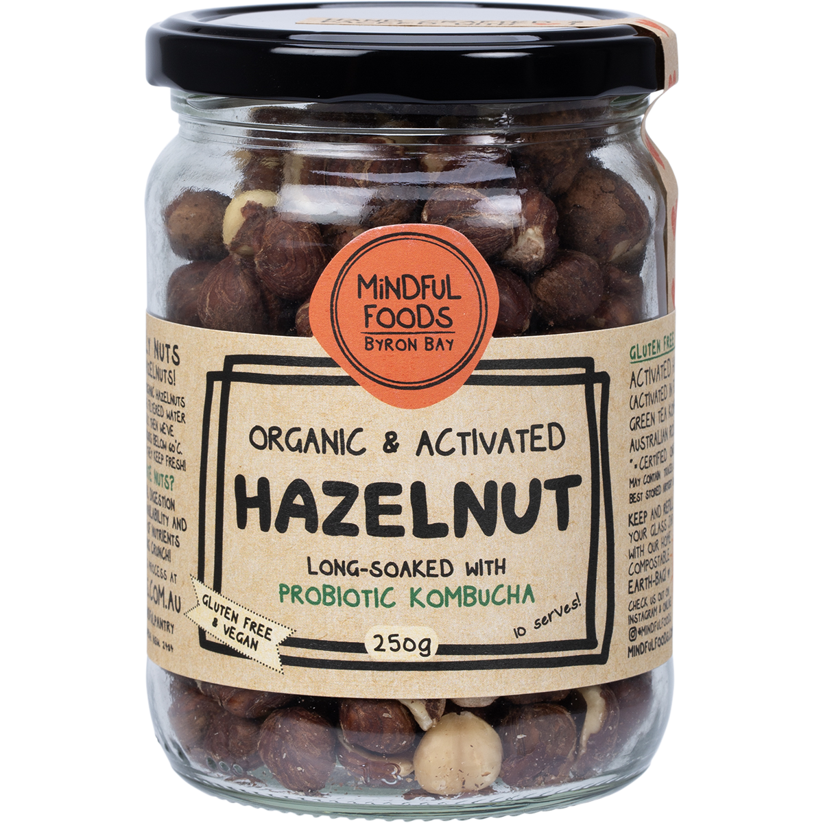 Hazelnuts Organic & Activated