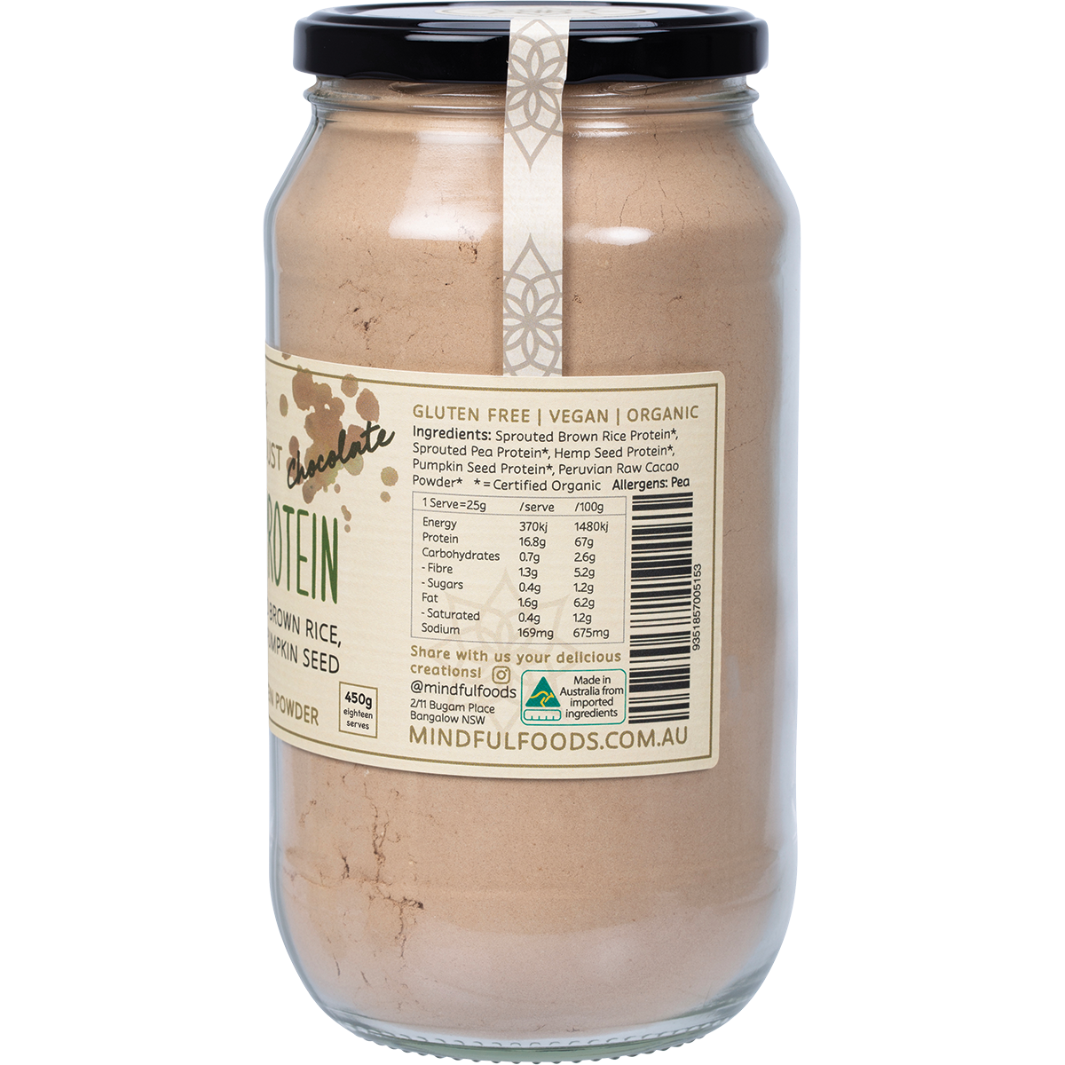 Stardust Chocolate Plant Protein Powder